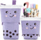 Telescopic Pencil Bag - Pop Up Stationery Case, Stand-up Retractable Organizer for Office, Great for Holiday Gifts
