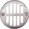 Westbrass Polished Chrome Shower Strainer Set with Screws, Grill and Crown, D312-26