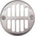 Westbrass Polished Chrome Shower Strainer Set with Screws, Grill and Crown, D312-26