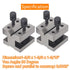 V Block Set with Clamp - Hardened Steel 90 Degree Angle Precision V Block Set with Box