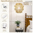 E26 6.6 (2M), 2-Pack DiCUNO Hanging Lantern Extension Cord Cable, Pendant Light Socket On Off Inline Cord Switch