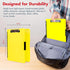 Dexas Slimcase 2 Storage Clipboard, Neon Yellow, Office Supplies Clipboards for Organizing, A4 Holder