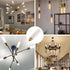 6 Pcs E26 T10 LED Tubular Light Bulbs, 6W Dimmable, Daylight White 4000K, for Pendant Lights, Outdoor Long Light Bulbs