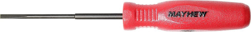 Mayhew Tools 31301 Micro Screwdriver, Red, Slotted 5/64-Inch x 2-Inch by Mayhew Tools