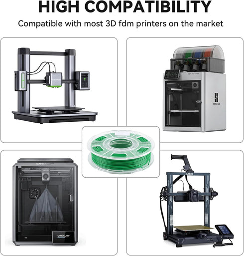 3D Printer SMP Filament (4D filament) 1.75mm 250g, Green Shape Memory Polymer Material for Bambu Lab & Creality Printers