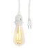 15 E-26/ E-27 Bulb 2 Set 2 Rustic State Fabric Cord for Hanging Pendant Lamp Fixture - Feet Braided Flexible Cable