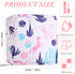 Bulyoou 4 Pack Portable Sanitary Napkin Storage Bag Kit, Cute Schoolfeminine Period Pouch Tampons Menstrual Period-Bags