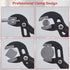 Slip Joint Pliers, HOUSERAN 10 Inch Water Pump Pliers with Comfort Red Grips for Home Repair