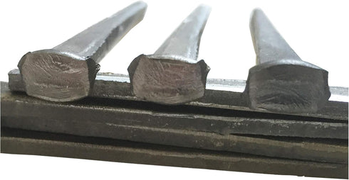 1.5- COMMON 1.5 CUT NAILS - Metallic Color - Antique rustic restoration accent nails for hanging, furniture, cabins