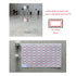 30ml Glass Clear Test Tubes with Screw Caps, Leak-Proof Flat Test Tubes, 24PCS for Liquid Sample Vials