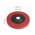 HARFINGTON 5pcs Nylon Fiber Polishing Wheel, 4" x 5/8" Abrasive Wheels, 240 Grit Non Woven Flap Disc for Grinding,