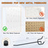 Pegboard Hooks for Hanging, 100 pcs, 8in no Cap