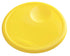 Rubbermaid Commercial Lid (Lid Only)for Round Food Storage Container, Fits 8 Qt. Containers, Yellow (FG572500YEL)