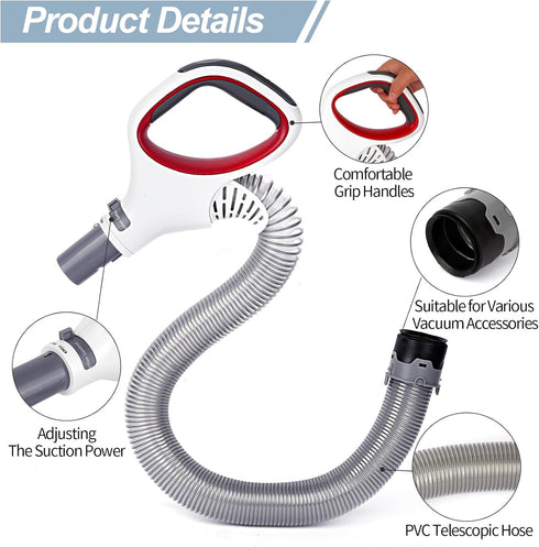 Vacuum Hose Handle Replacement for Shark Rotator Professional Lift-Away, Replaces # 1245FC500