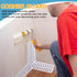 24 Pcs 3 Way Corners for Drywall, Anti Crack Reinforced Corner Bead for Wall Crack Repair Tool