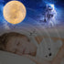 Setting 3D 16 9.6 inch) LOGROTATE Moon Lamp, Moon Light Lamps with Time and Stand Printing LED Colors, Hung Up