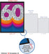 The Best Card Company - Big 60th Milestone Anniversary Notecard, 8.5 x 11, 60 Years of Marriage (J6110DMAG)