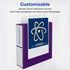 Avery Heavy-Duty View 3 Ring Binder, 1.5" One Touch EZD Rings, 1 Purple Binder