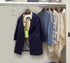Hanger Diversion Safe, Hanging Closet Safe with Dual-Sided Pocket for Hiding Valuables at Home or Travel