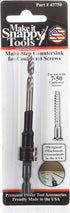 Make it Snappy Tools Confirmat Screw Two-Piece Drill Bit, 7x 50mm, MADE IN THE USA