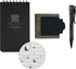 Rite in the Rain All-Weather Monsoon Adhesive Pen and Card Holder Kit, Black 3” x 5” Top-Spiral Notebook, and All-Weather Black Bolt-Action Pen (No. PH2-KIT)