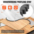 39" Trimming, Flexible Router Template for Woodworking, Plastic Profiling Strip & Edge Guide Kit for Precision Fits