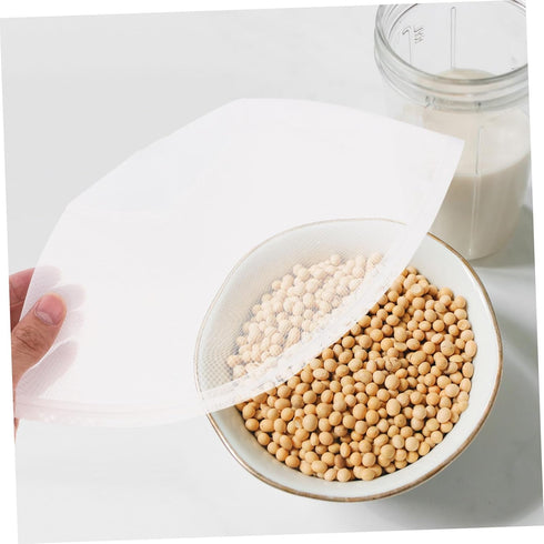 Commercial ABOOFAN Soy Milk Filter Bag Ultra Fine Mesh Strainer for Soybean Milk Tofu Juice and Yogurt Easy to Install