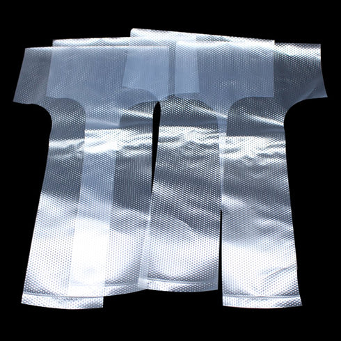 12.5x23cm 100 FERENLI Pcs Clear Plastic Handle Drink Containers Bags T Type Delivery Hanging Carry Take Out Beverage