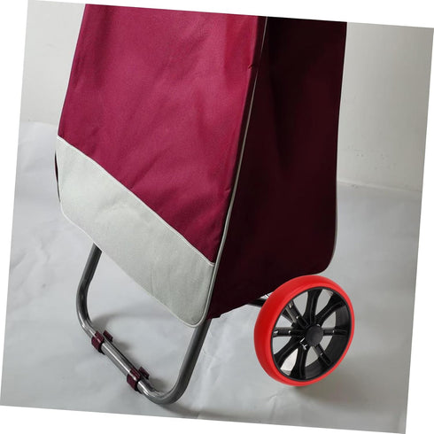 OSALADI Stainless Steel Replacement Caster Wheels for Shopping Carts and Wheelchairs Utility Cart Wheels with Easy