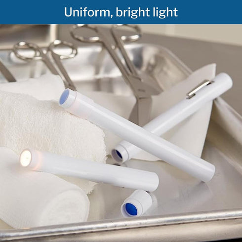 4.5 inch, 1 Count, 1 Pack McKesson Medical Penlights for Nurses and Medical Professionals, Disposable Diagnostic