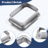 3" x 4" Rain Gutter Downspout Drop Outlet Aluminum K Style (2 Pack)