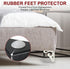 3 Inch Set 8 PATIKIL Hollow Out Furniture Legs, of Modern Metal Triangle Couch Feet Replacement Sofa Legs for Cabinet