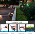 Generic 1 2 Pcs LED Solar Garden Lights Solar Lights Outdoor with Lighting Modes Solar Outdoor Lights Smart Power