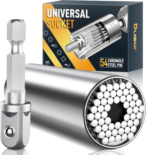 Dusor Gifts for Dad - Super Universal Socket, Cool Gadgets Tools for Men, Father's Day Gifts from Family