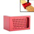 T Type Scribe Sign Measuring Tool, Calibration Ruler Red Woodworking Aluminum Alloy Scribe Sign Measuring Tool