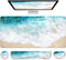 LATEEFAH Large 4-in-1 Extended Mouse Pad with Wrist Support, Non-Slip Desk Mat Protector, Ultra Thick Blotter