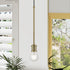 1 (47161-01) Livex Lighting Lansdale Light Pendant in Antique Brass