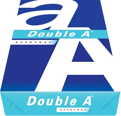 Double A Everyday Copy Paper, 8.5 x 11 Inches Letter Size, 20 lb. Density,