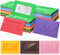 Uiifan 550 Pcs Colorful Window Gift Card Envelopes 4 x 2.8 Inch