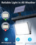 172LED 3Modes IP65, 2 Pack Gusicil Solar Lights for Outside, Split Motion Sensor Outdoor Lights with Remote Control