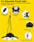 T-SUN 20V Repairs(1 Pack) Battery Operated Shed Lights, LED Work Light Compatible with Dewalt Battery Hanging Lights