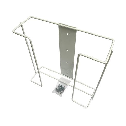 KingSeal Large Wall Mounted Wire Rack, Double Disposable Glove Box Holder