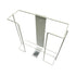 KingSeal Large Wall Mounted Wire Rack, Double Disposable Glove Box Holder