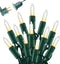 Dazzle Bright Christmas Lights, 20FT 100 Count Waterproof Mini String Lights for Outdoor Home Party