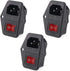 HiLetgo 3pcs AC 250V 15A Power Socket | 3 Terminal with Fuse Holder Case and ON/OFF Switch