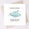 TEEMI -Congratulations Card for Babys First Birthday First Trip Around the Sun Space
