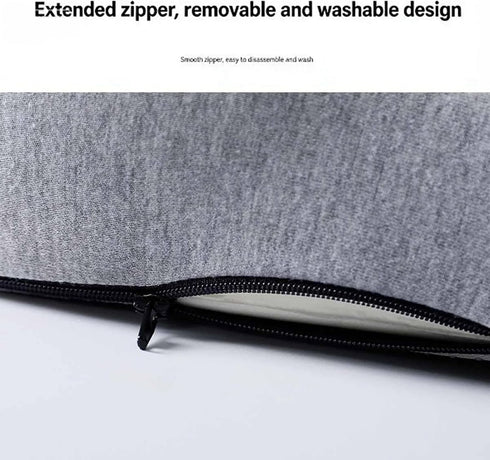 Celinva Tailbone, (1, Orthopedic Cushion for Office Chair and Car, Memory Foam Seat Cushion with Lumbar Support Pillow