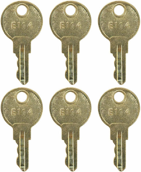 6PCS E114 Paper Towel Dispenser Keys for E-114 Toilet Paper Dispenser Toilet