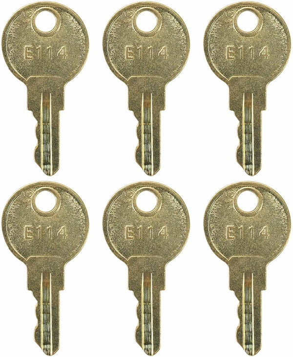 6PCS E114 Paper Towel Dispenser Keys for E-114 Toilet Paper Dispenser Toilet