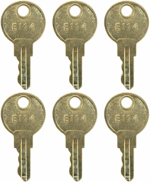 6PCS E114 Paper Towel Dispenser Keys for E-114 Toilet Paper Dispenser Toilet